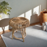 Rattan Octopus Saga Stool K010   Natural Rattan Stool / Side Table
