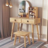 DS902 DRESSING TABLE WITH LIGHT AND STOOL