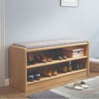 CUSHION SHOE BENCH STOOL