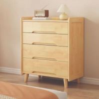 4 DRAWERS WOODEN SIDE CABINET