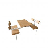 School and staff canteen tables and chairs 3