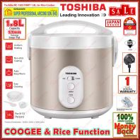 Toshiba Rice Cooker RC-18JS1NMY Non-Stick Coating 1.8L Jar Rice Cooker With Coogee Function