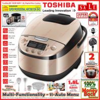 Toshiba Rice Cooker RC-18DR1NMY Digital Rice Cooker with Best-in-Class Bincho Charcoal 4mm Inner Pot (1.8L)