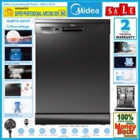 Midea Freestanding Dishwasher WQP12-5201F With 12 Place Settings (Black Color) Midea Freestanding Dishwasher WQP12-5201F With 12 Place Settings (Black Color)