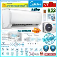 Midea 2.5hp Non Inverter Aircond MSGD-24CRN8 ((Xtreme Dura)) R32 Non-Inverter Air Conditioner Midea 2.5hp Non Inverter Aircond MSGD-24CRN8 ((Xtreme Dura)) R32 Non-Inverter Air Conditioner