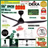 Kipas Siling Kawalan Jauh Deka F3 DC 56 inci MB (Hitam Matte) Kipas Siling Angin Semula Jadi Kipas Siling Kawalan Jauh Deka F3 DC 56 inci MB (Hitam Matte) Kipas Siling Angin Semula Jadi