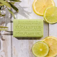 Australian Botanical Soap @ Eucalyptus With Lemon , Lime & Petigrain 200gm