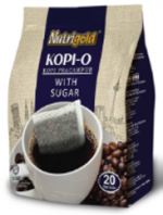 Nutrigold Kopi O with sugar 15g x 17's
