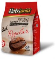 Nutrigold 3 in 1 Instant Coffee (Regular) 20g x 25's