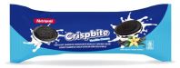 Nutrigold Crispbite Chocolate Sandwich Cookies (Vanila cream) 108g