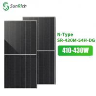 Bifacial Dual Glass SR-430M-54H-DG 410-430W Solar Panels