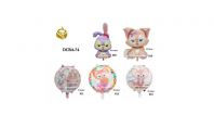 Disney StellaLou & LinaBell Cartoon Foil Balloon | Party Decoration (DCBA-074)