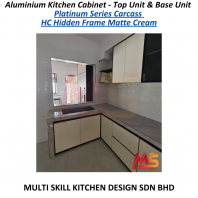 Aluminium Kitchen Cabinet Top Unit & Base Unit Platinum Series Aluminium Kitchen Cabinet Top Unit & Base Unit Platinum Series