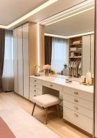 Dressing Table with Storage Cabinet