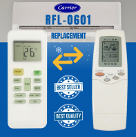 RFL-0601 Carrier Air Cond Remote For Carrier Air Conditioner Remote Control RFL-0301E RFL-0601EHL