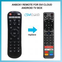 9P TV Box Remote Control Replace for SVI CLOUD TV Box SVI 3S, 3PLUS