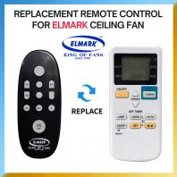 Elmark Fan Remote Ceiling Fan Remote Control for Elmark Brand Wall Ceiling Fan Remote Control Siling Dinding Kipas
