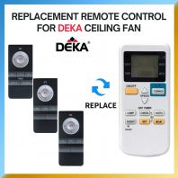 Deka Fan Remote Control Wall Ceiling Fan Remote Control for DEKA Brand GL G3 G4