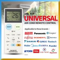 Multi Universal Aircon Remote Control Replacement All Brands Aircond Air Conditioner Remote Control with AI Smart Search