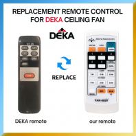 Deka Wall Ceiling Fan Remote Control Replacement for DEKA Brand Malaysia