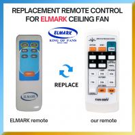 Elmark Fan Remote Ceiling Fan Remote Control for Elmark Brand Wall Ceiling Fan