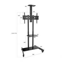 Y610 �ƶ������Ƴ�֧�� ������32"-65"����  ����������  VESA 600x400mm  ����50kg