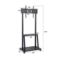 Y800 �ƶ������Ƴ�֧�� ������32"-75"����  ���͹������  VESA 600x400mm  ����50kg