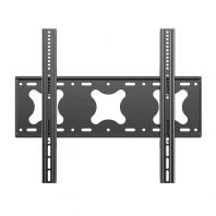 B75 Braket TV Dinding Tetap Tugas Berat untuk TV 42"-85" | Tahan Beban 75kg | Reka Bentuk Nipis 30mm | VESA 600x500mm