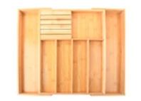 Bamboo Cutlery Tray For 600 Cabinet Size #T-YZ41-600-WG