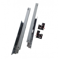 Full Extension Soft  Closing Undermount Slide With 3D Handle