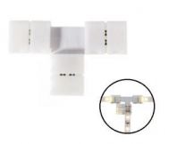 T-Shape Solderless Connector Come with 2 Pins For SMD LED Strip Light#L-LED-MEC3-TC