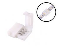 Middle Solderless Connector Come with 3Pins for 8mm SMD LED Strip light #L-LED-MEC4-MC-8