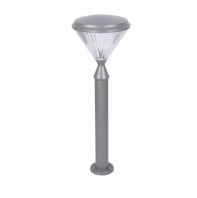 Outdoor Solar Post Light with 5V/4W Solar Panel #L-SZ-CP540-750-GR30
