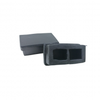 Rectangular Outer Stopper #RS-RT2550-SBL