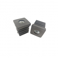 Square Flat Connector With 3/8" Nut #RS-SQ25-B330N3