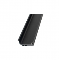 J-Shape Aluminium Handle #HDL-CH16-10-BL