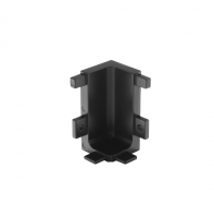 100mm Corner Bracket For J-Shape Aluminium Handle Use #HDL-CH16-CB-BL