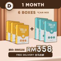 Package D: 1 Month Supply (6 Boxes)