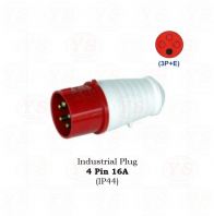 Industrial Plug 4 Pin 16A IP44 Industrial Plug 4 Pin 16A IP44