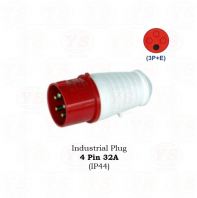 Industrial Plug 4 Pin 32A IP44 Industrial Plug 4 Pin 32A IP44