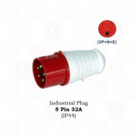 Industrial Plug 5 Pin 32A IP44 Industrial Plug 5 Pin 32A IP44