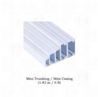 uPVC Trunking (Mini Trunking) 50mm x 16mm x 1.83meter (2" x 5/8" x 6ft) uPVC Trunking (Mini Trunking) 50mm x 16mm x 1.83meter (2" x 5/8" x 6ft)