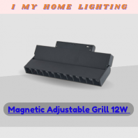 Magnetic Track Adjustable Grill Light