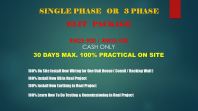 Single Phase or 3 Phase   Elit Package