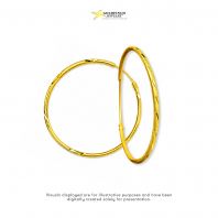 E00056: Hoop Earrings Dimensi 916 (wt 3.32g) E00056: Hoop Earrings Dimensi 916 (wt 3.32g)