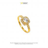 RS00020: Cincin Batu Square 375 (wt 1g) RS00020: Cincin Batu Square 375 (wt 1g)