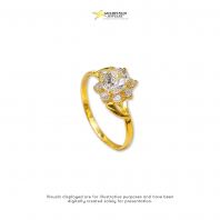 RS00021: Cincin Batu Flowers 375 (wt 1g) RS00021: Cincin Batu Flowers 375 (wt 1g)