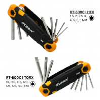 Folding Allen Key Set RT-800 | R'Deer