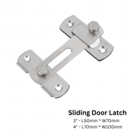 Sliding Door Latch Cover