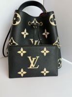 LOUIS VUITTON: Monogram Empreinte Bicolor NeoNoe MM